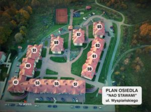 Plan Osiedla Nad Stawami Sanok Olchowce